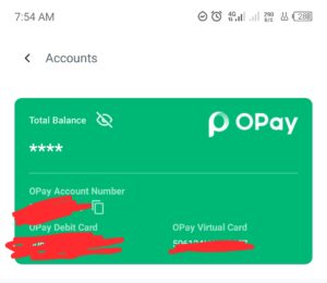 How can I get opay account number 