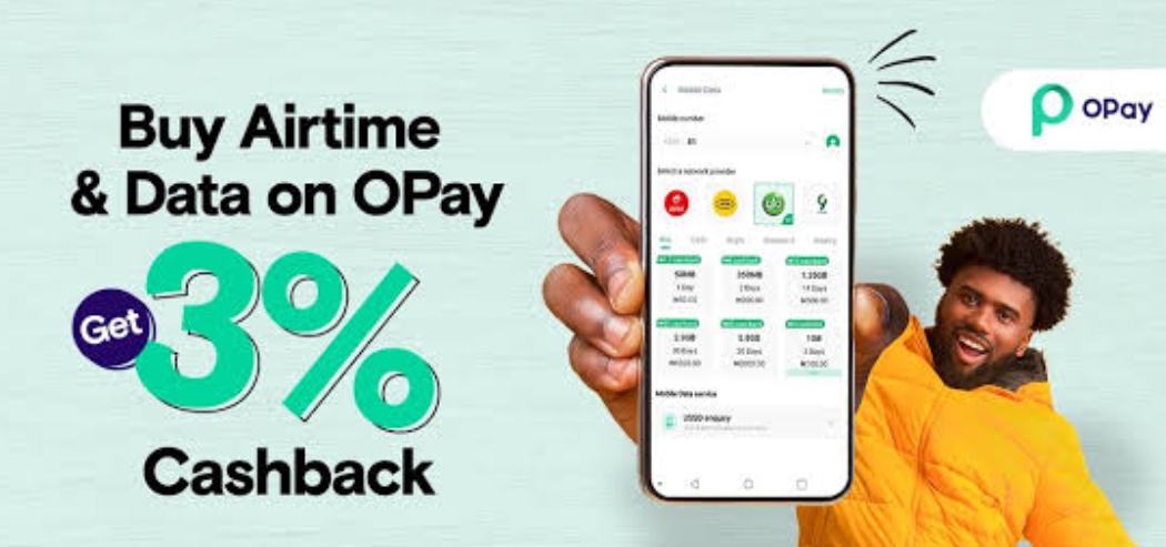 How to use my opay cashback
