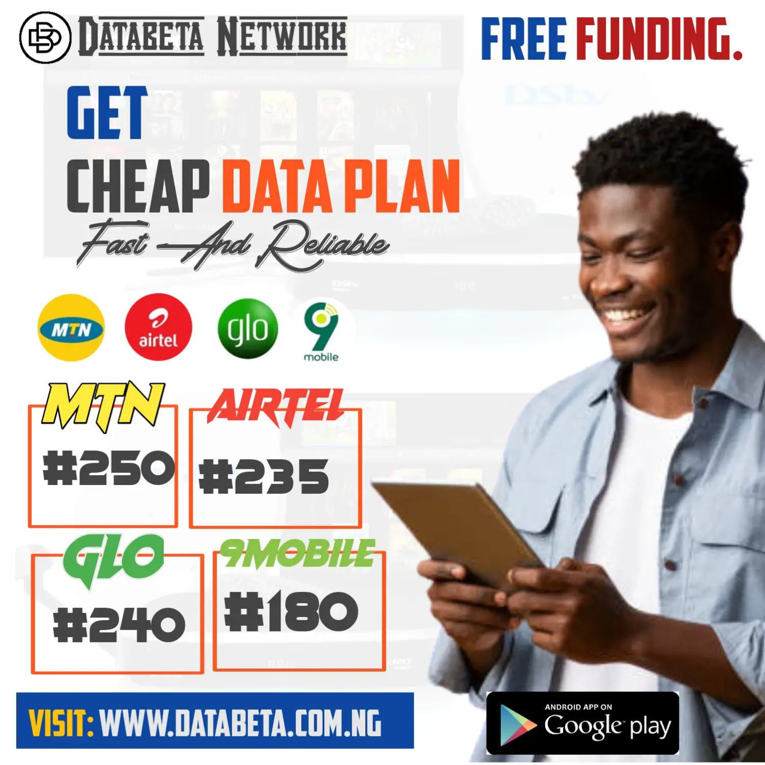 Databeta - Buy Data, Airtime And More